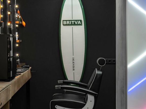 Britva, интерьер