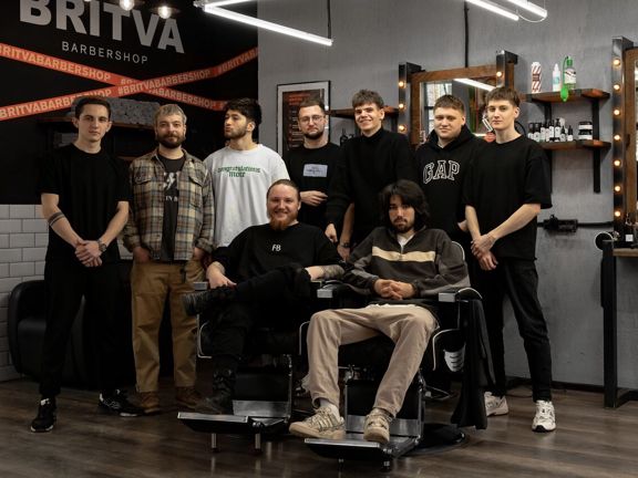 Britva, интерьер