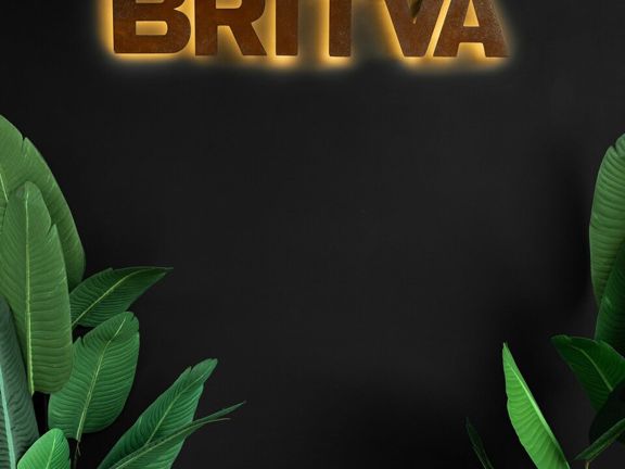 Britva, интерьер
