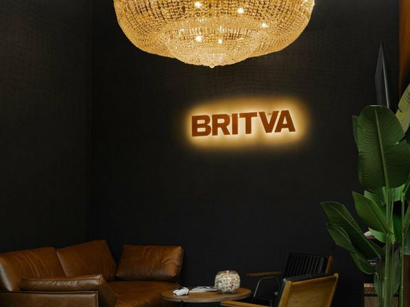 Britva, интерьер
