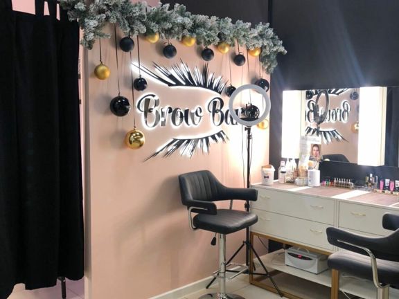Brow Bar, интерьер