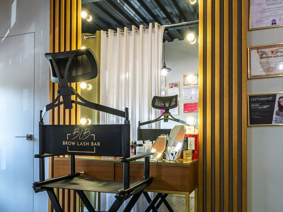 Brow Lash Bar, интерьер