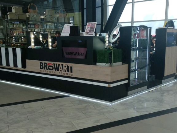 BrowArt, интерьер
