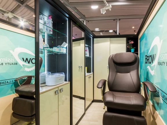 Browissimo Beauty Bar, интерьер