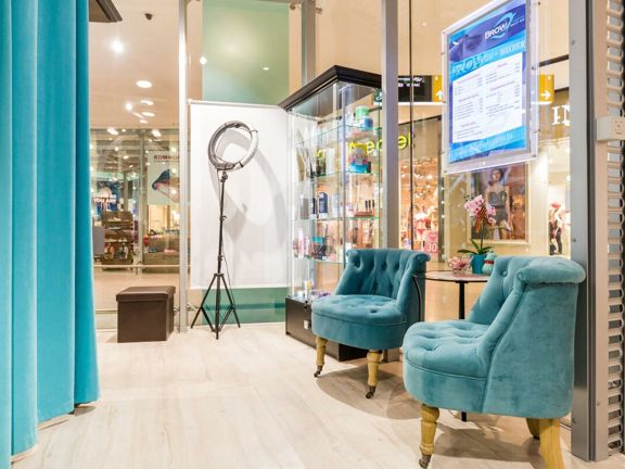 Browissimo Beauty Bar, интерьер