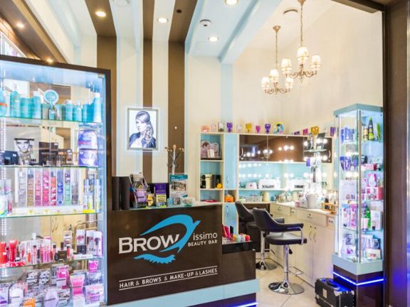 Browissimo Beauty Bar, интерьер