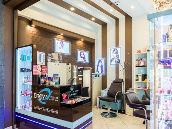 Browissimo Beauty Bar, интерьер