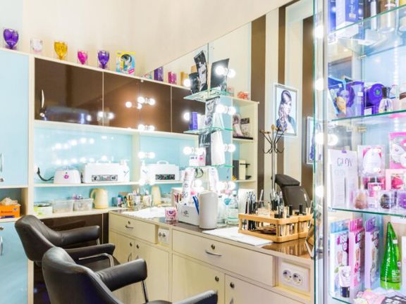 Browissimo Beauty Bar, интерьер