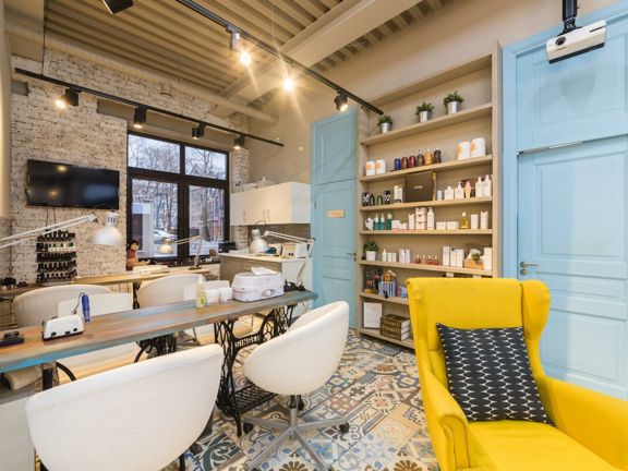 Buro красоты, интерьер