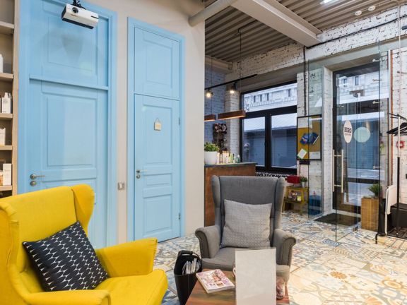 Buro красоты, интерьер