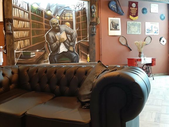 Чёрная кость, интерьер