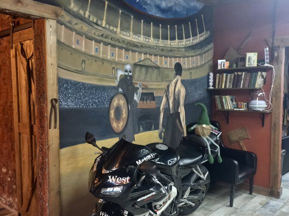 Черная кость, интерьер