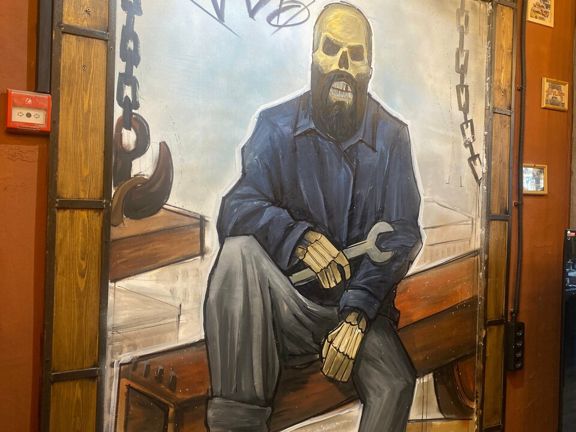 Черная кость, интерьер