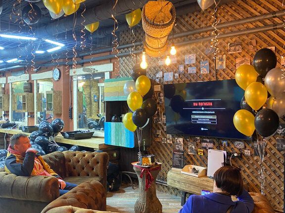 Чёрная кость, интерьер