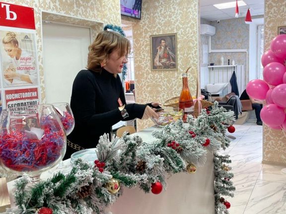ЦирюльникЪ, интерьер