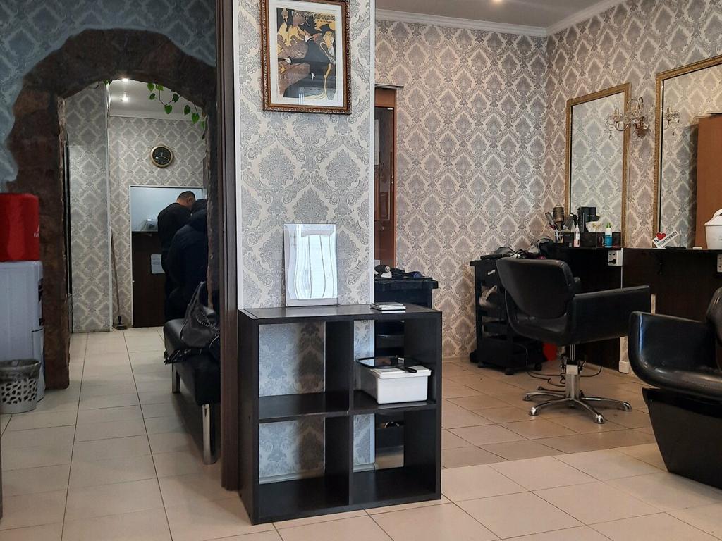 Цирюльник, интерьер