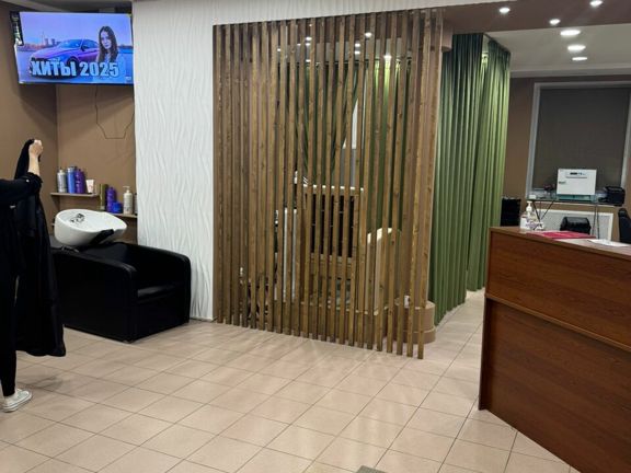 Цирюльник, интерьер