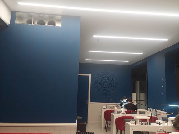 City Nails, интерьер