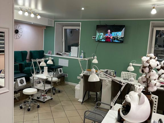 City Nails, интерьер
