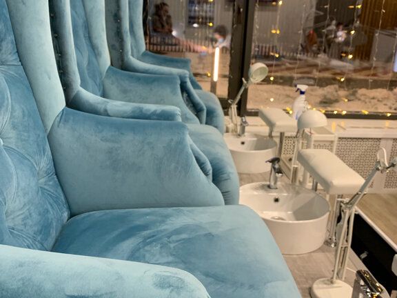 City Nails, интерьер