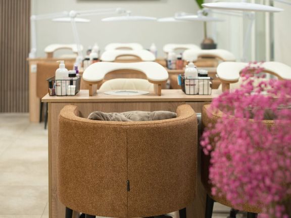 City Nails, интерьер