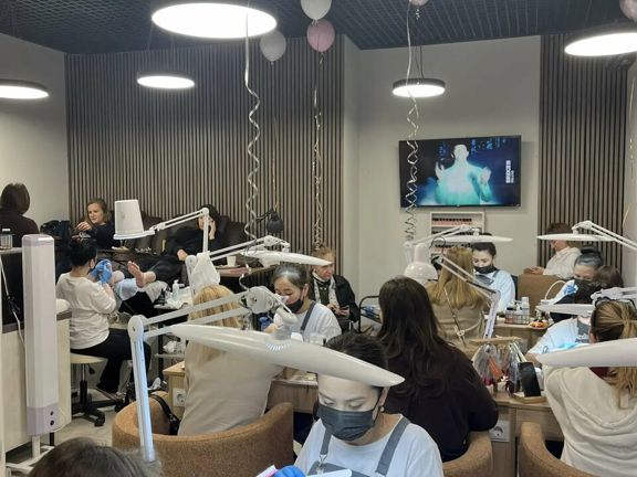 City Nails, интерьер