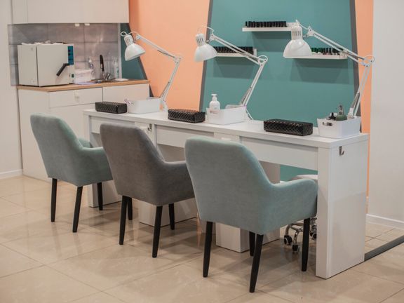 City Nails, интерьер