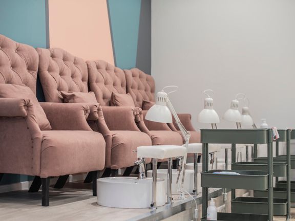 City Nails, интерьер