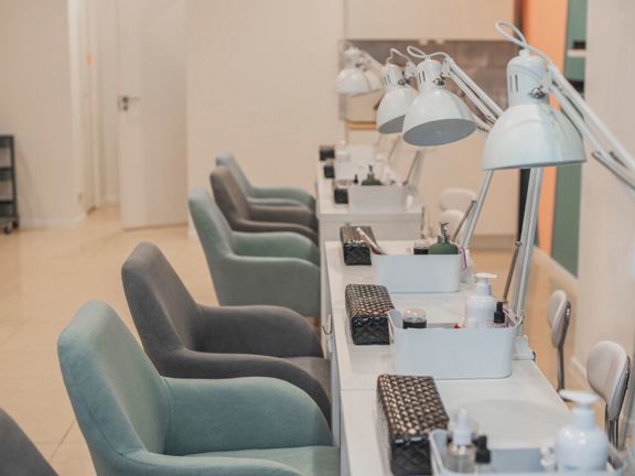 City Nails, интерьер