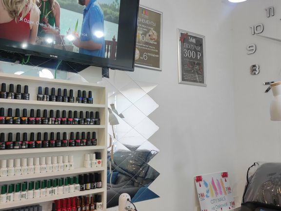 City Nails, интерьер