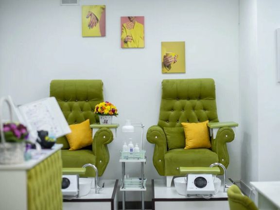 City Nails, интерьер