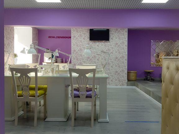 City Nails, интерьер