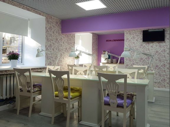 City Nails, интерьер
