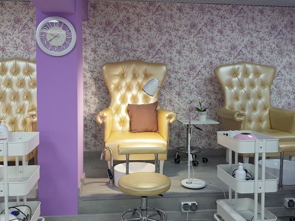 City Nails, интерьер