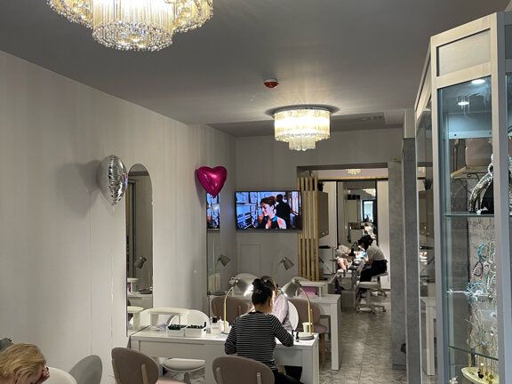 City Nails, интерьер