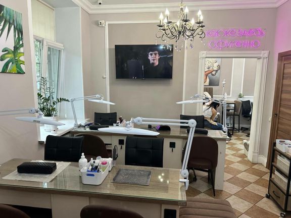 City Nails, интерьер