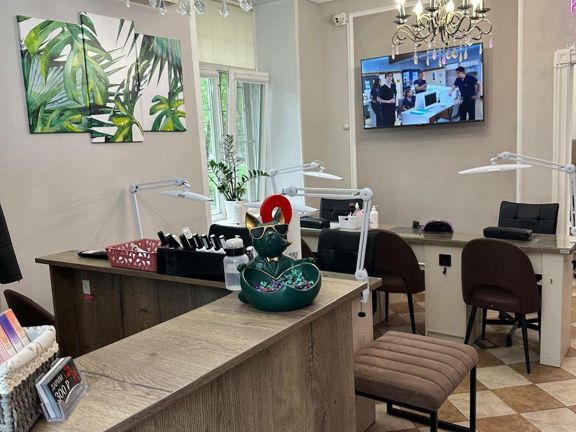 City Nails, интерьер