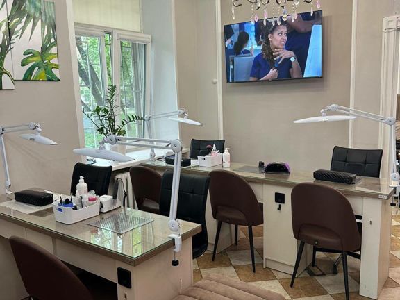 City Nails, интерьер