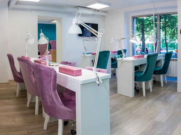 City Nails, интерьер