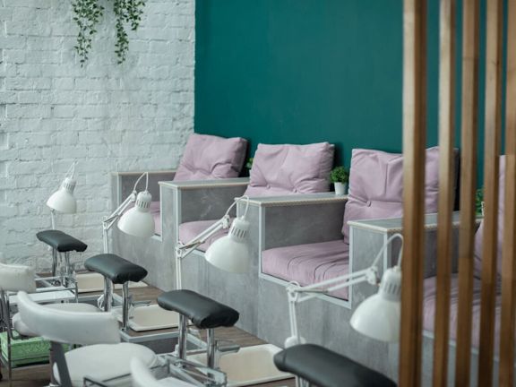 City Nails, интерьер