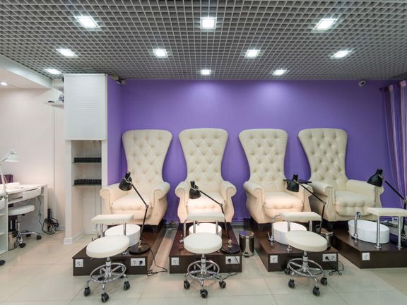 City Nails, интерьер