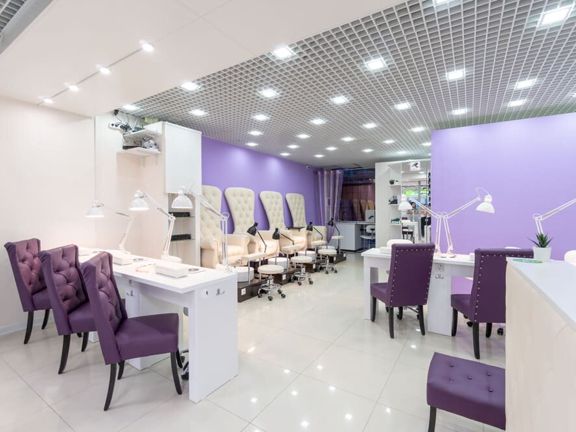 City Nails, интерьер