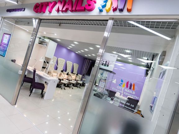City Nails, интерьер