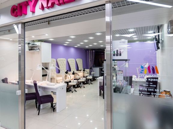 City Nails, интерьер