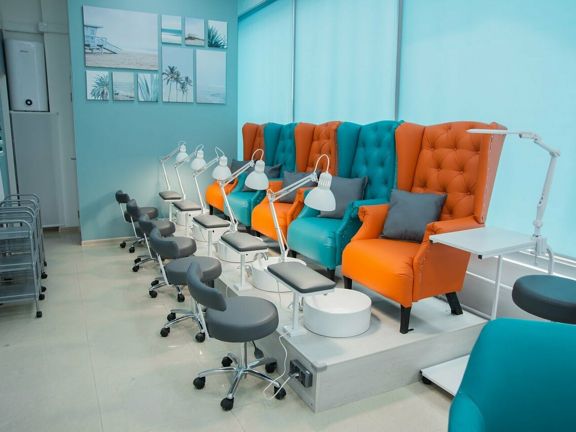 City Nails, интерьер