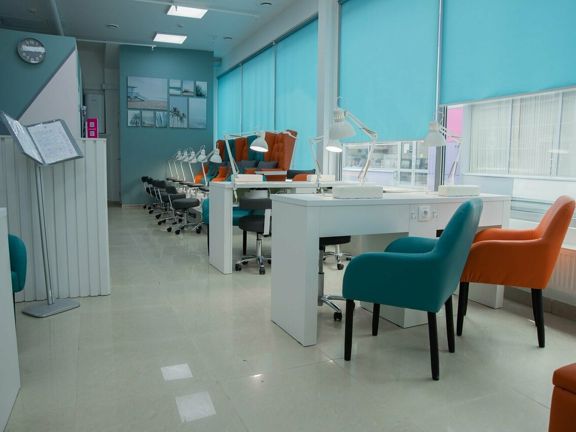 City Nails, интерьер
