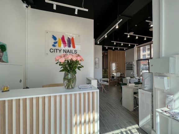 City Nails, интерьер