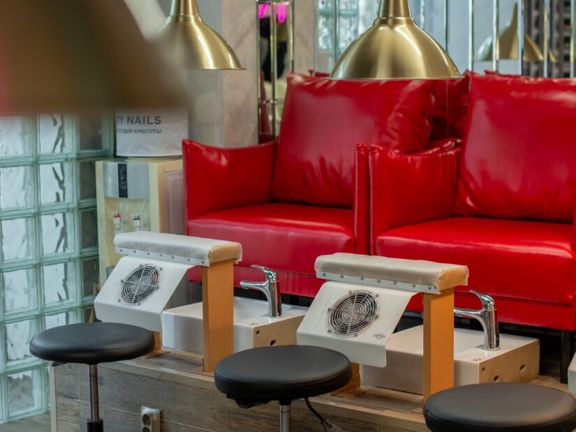 City Nails, интерьер
