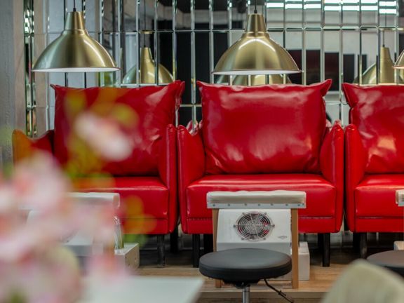 City Nails, интерьер