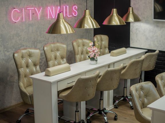 City Nails, интерьер